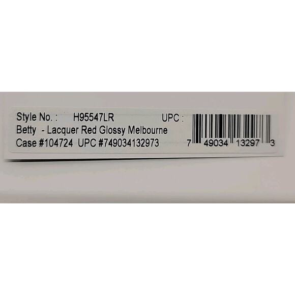 BRAHMIN Melbourne Betty Lacquer Red Glossy Zip Wristlet Clutch Red NWOT Has Card - Picture 12 of 16